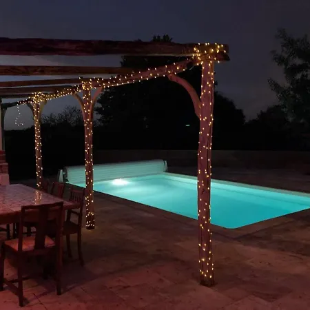 Rustic With Stunning Swimming Pool Saint-Front (Charente)